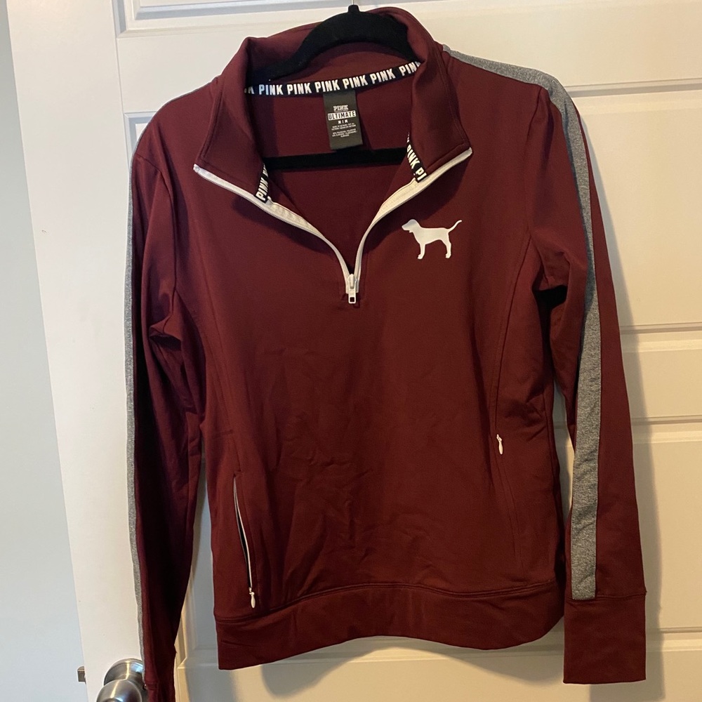 Pink 1/4 zip